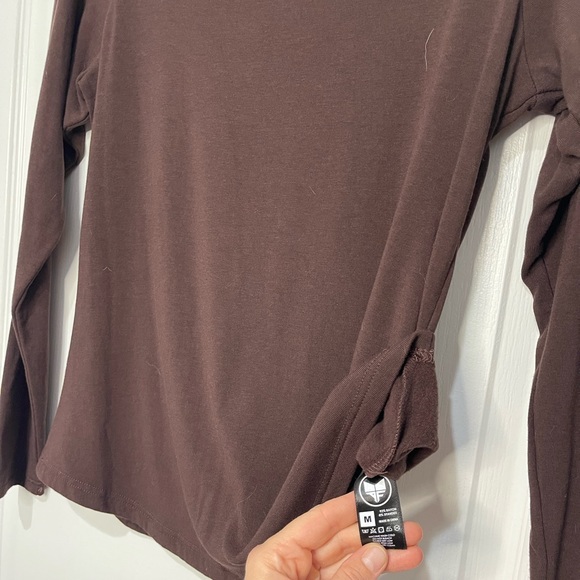 Alpha Forward Henley “Oxblood” Color - Picture 3 of 3